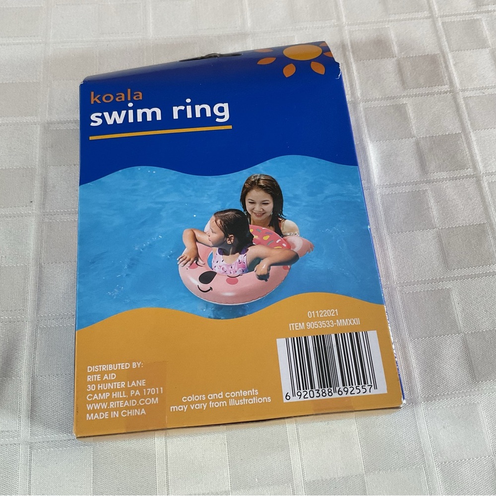 New Koala swim ring